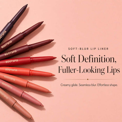 💄RootsFix 2-in-1 Matte Lip Crayon Lipstick & Liner