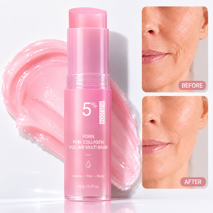 🔥LAST DAY 60% OFF!Rootsfix® Korean Pink CollagenVolume Multi Balm
